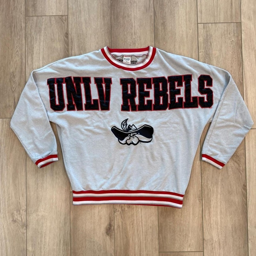 Victoria's Secret PINK UNLV Rebels gray sweatshirt size M